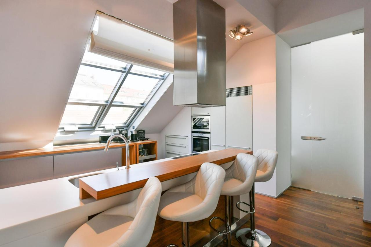 Luxury Penthouse With Sauna, Terrace, 250m2, 5bdrm, 3bthrm Apartmán Praha